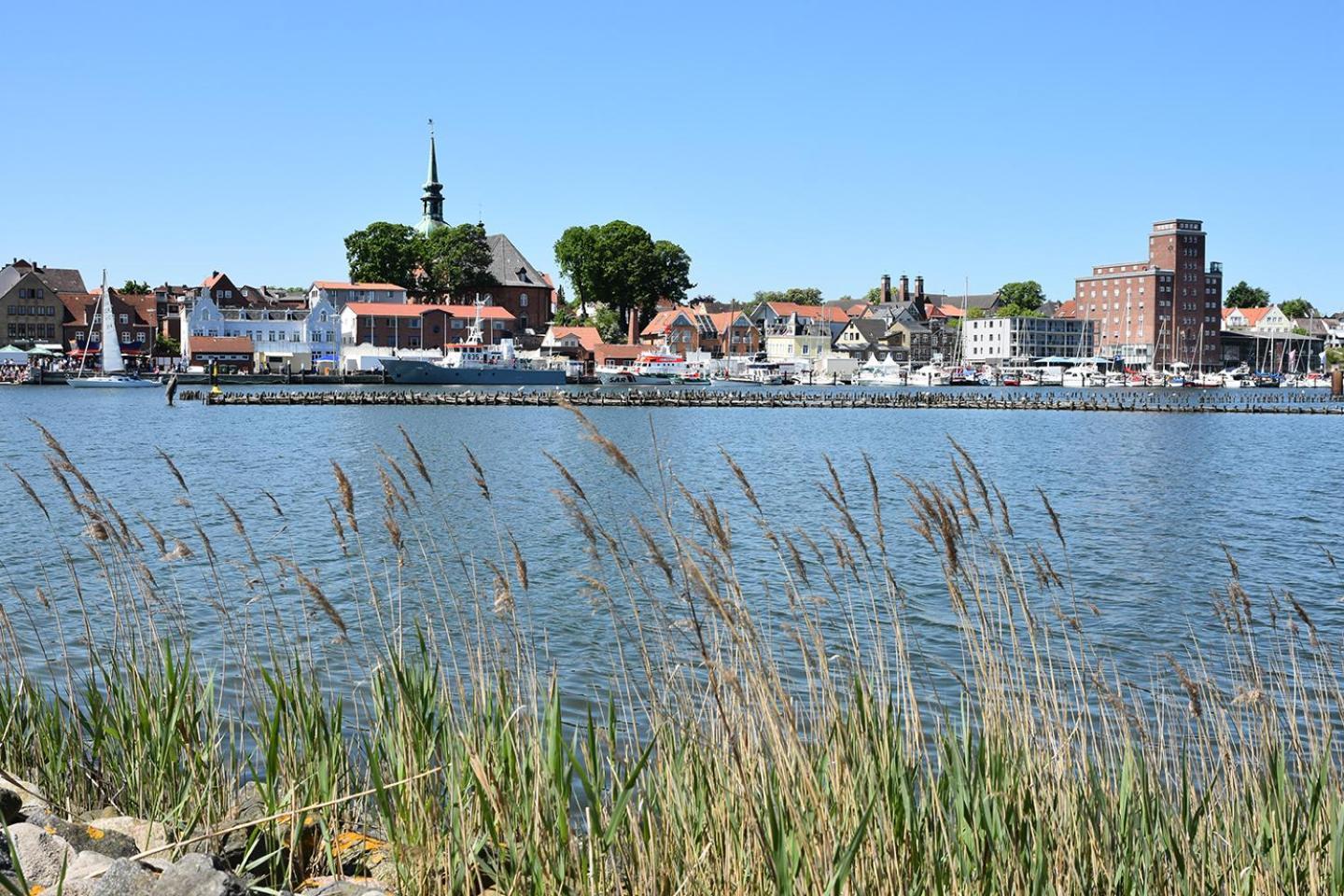Ferienwohnung Brueckenblick Kappeln Buitenkant foto